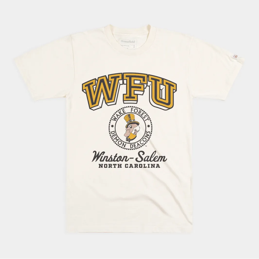 Wake Forest Vintage "WFU" Tee