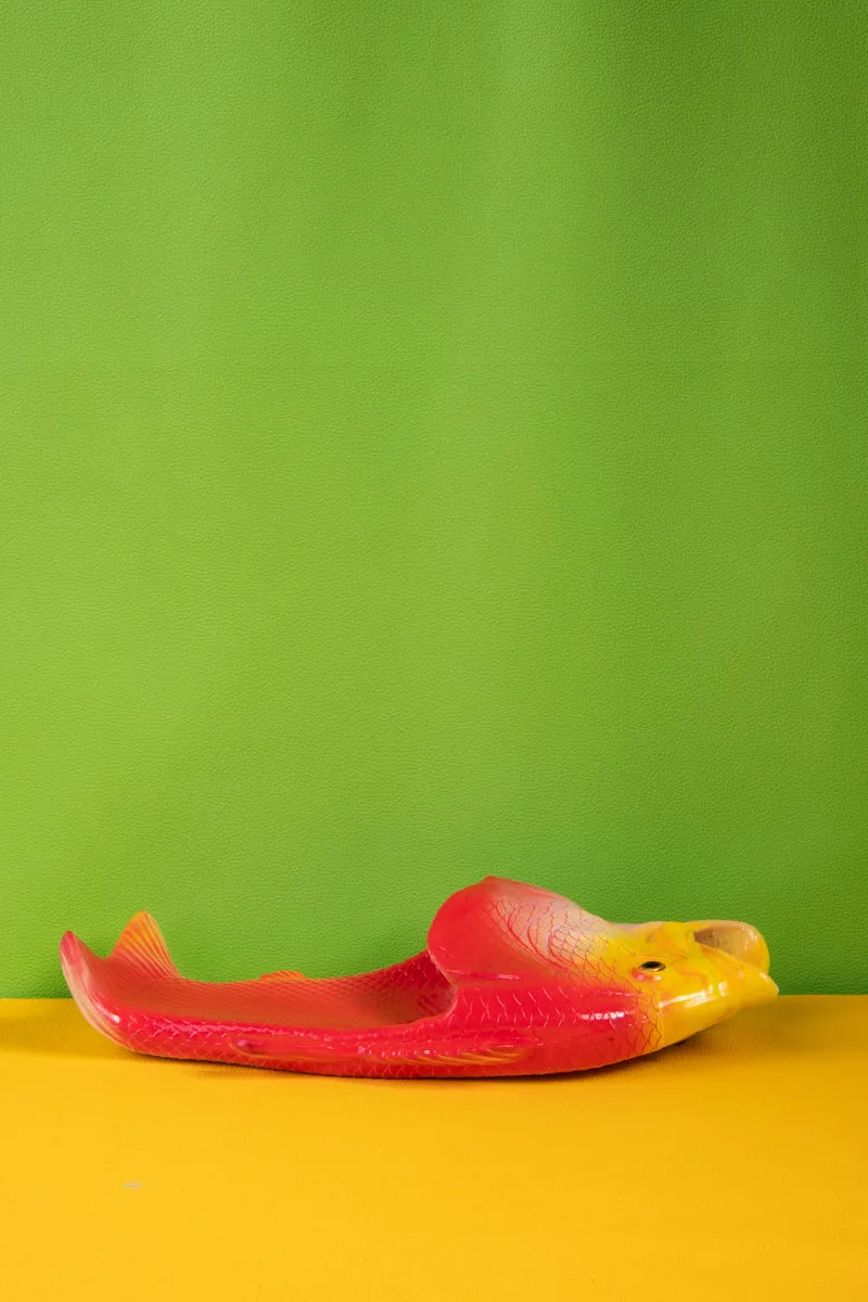 Walk Like Swimming Fishes Sandal - Red