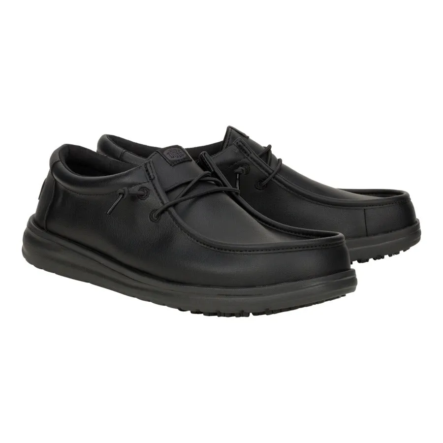 Wally Work CE Classic Slip Resistant Wide - Black