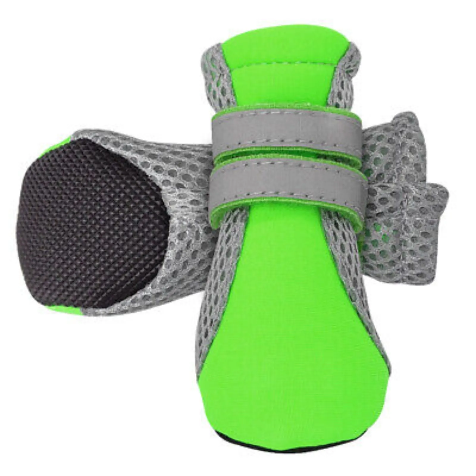 Waterproof Protective Rain Boots 4pcs Anti Slip Dog Booties Set