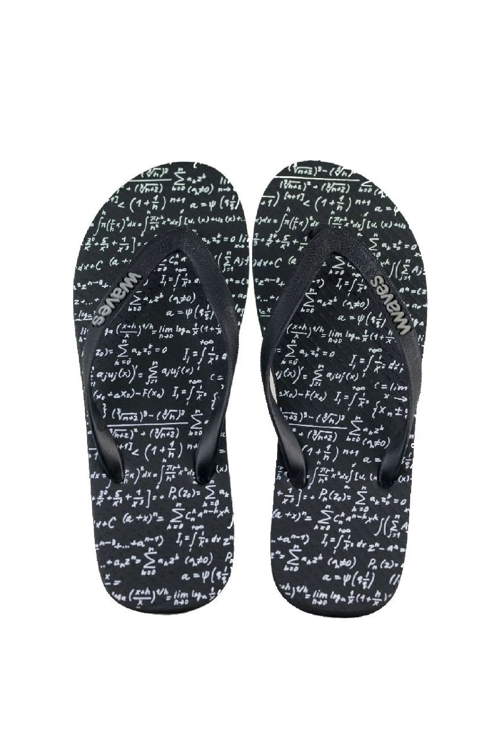 WAVES Men Equation Printed Flip Flops