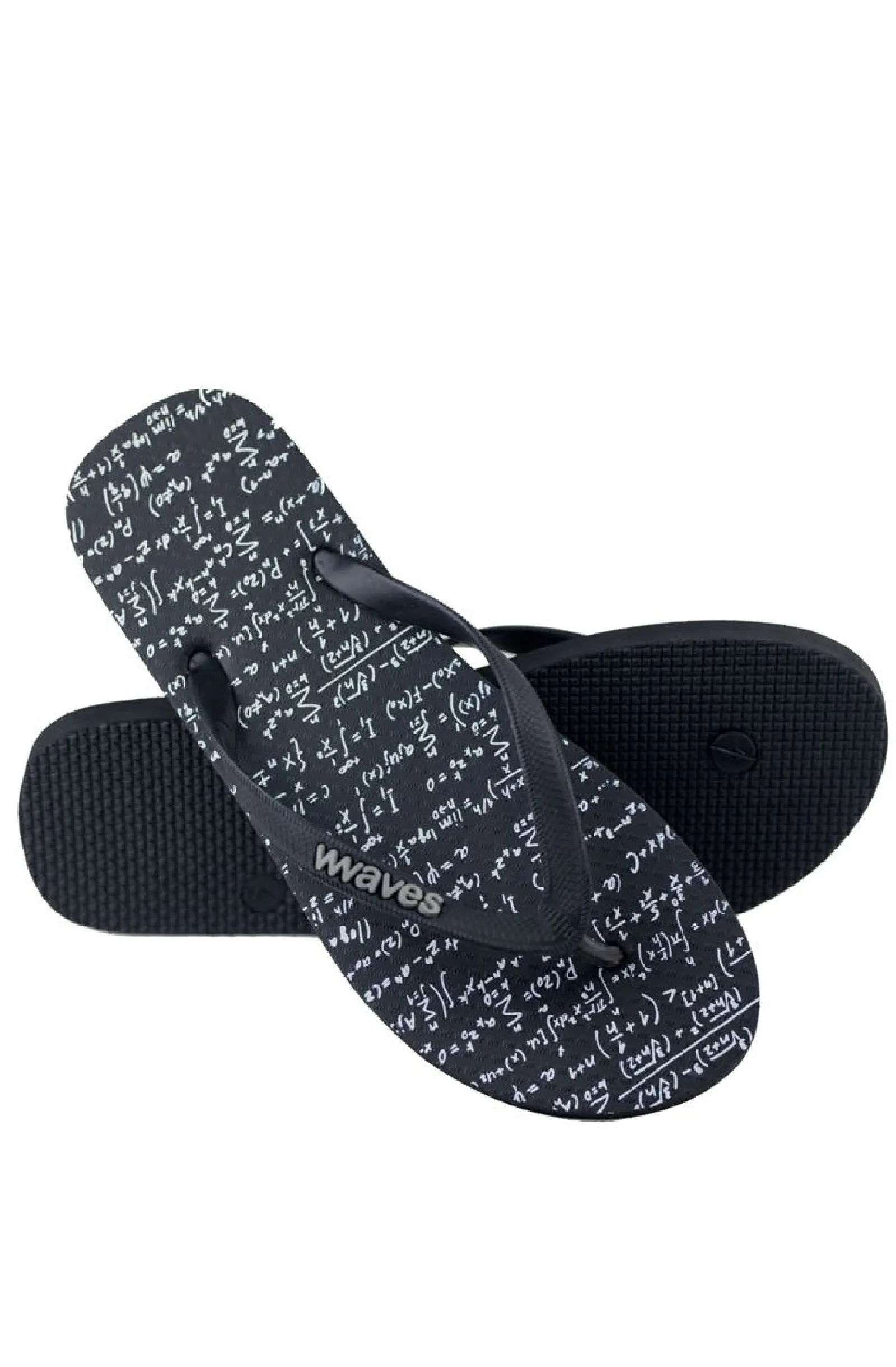WAVES Men Equation Printed Flip Flops