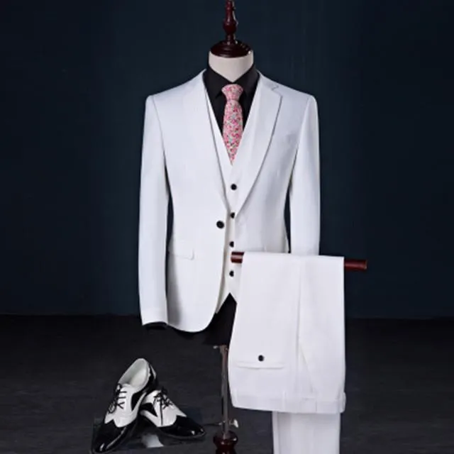West Louis™ - Luxury Slim Fit 3-pieces Suit