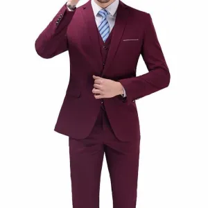 West Louis™ - Luxury Slim Fit 3-pieces Suit