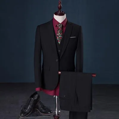 West Louis™ - Luxury Slim Fit 3-pieces Suit