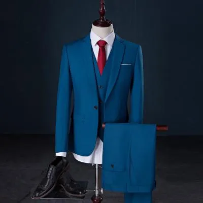 West Louis™ - Luxury Slim Fit 3-pieces Suit