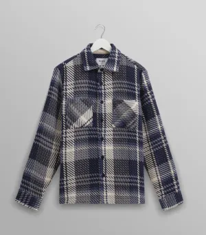 Whiting Overshirt - Spear Check Navy