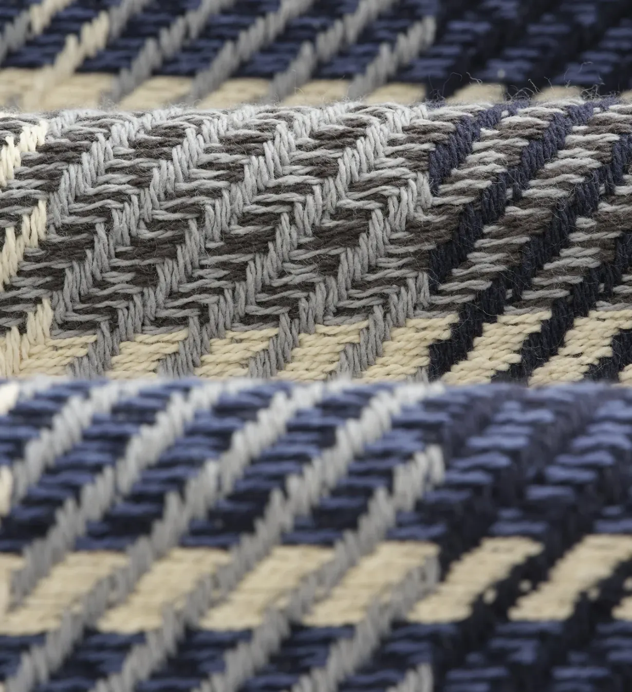 Whiting Overshirt - Spear Check Navy
