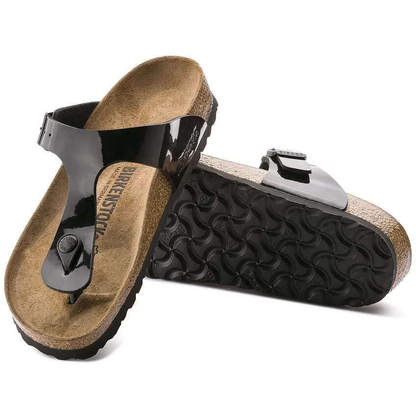 Women's Gizeh Birko-Flor Patent Sandals