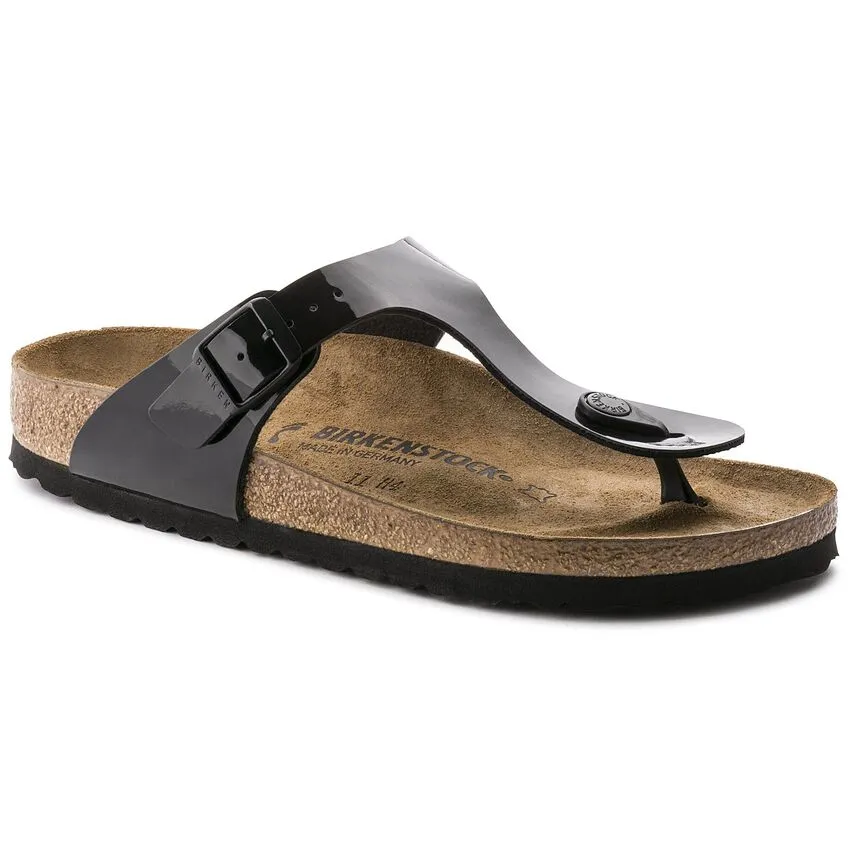Women's Gizeh Birko-Flor Patent Sandals