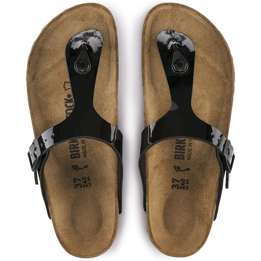 Women's Gizeh Birko-Flor Patent Sandals