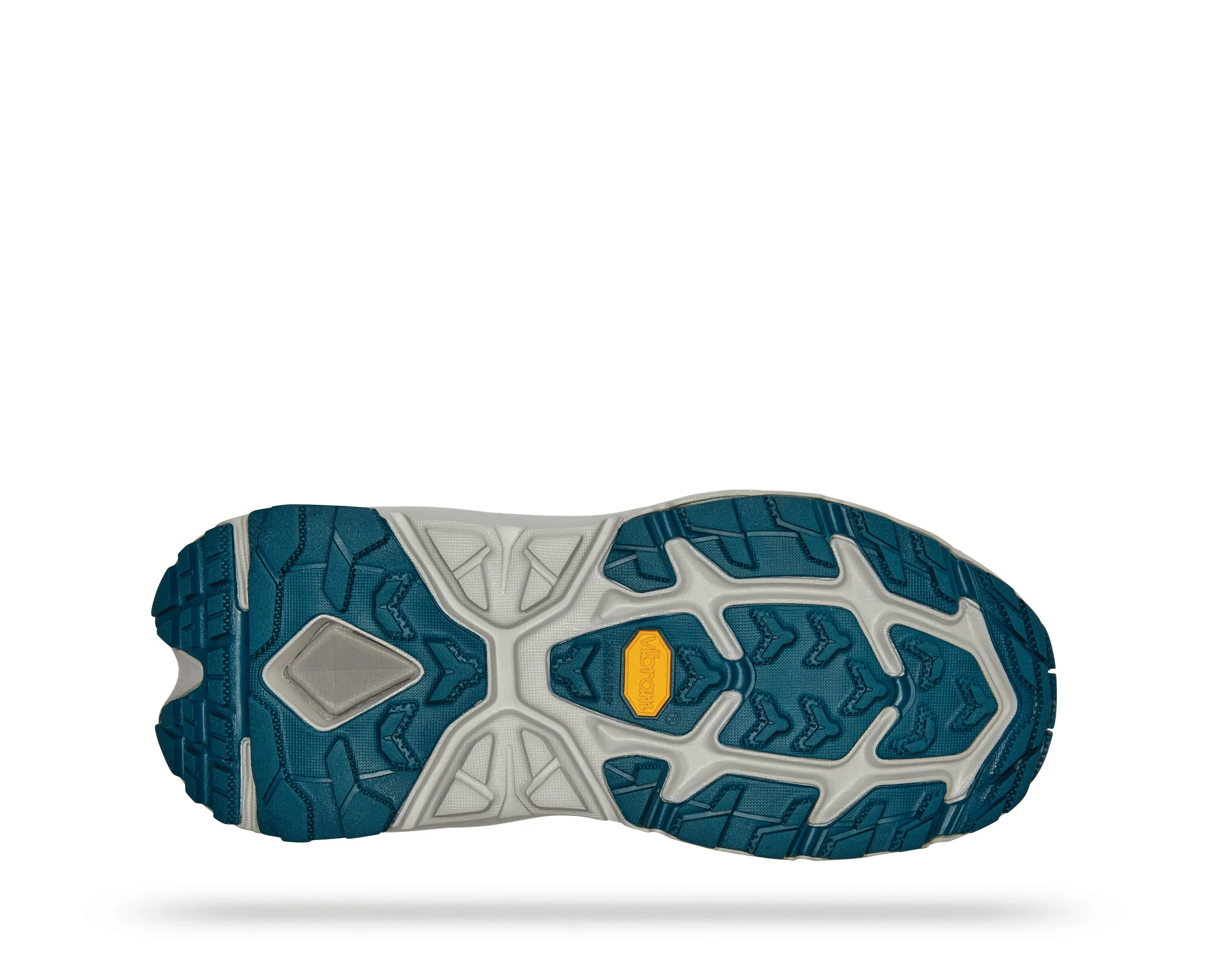 Women's Hoka Kaha 2 Low GTX Color: Sharkskin/ Blue Coral