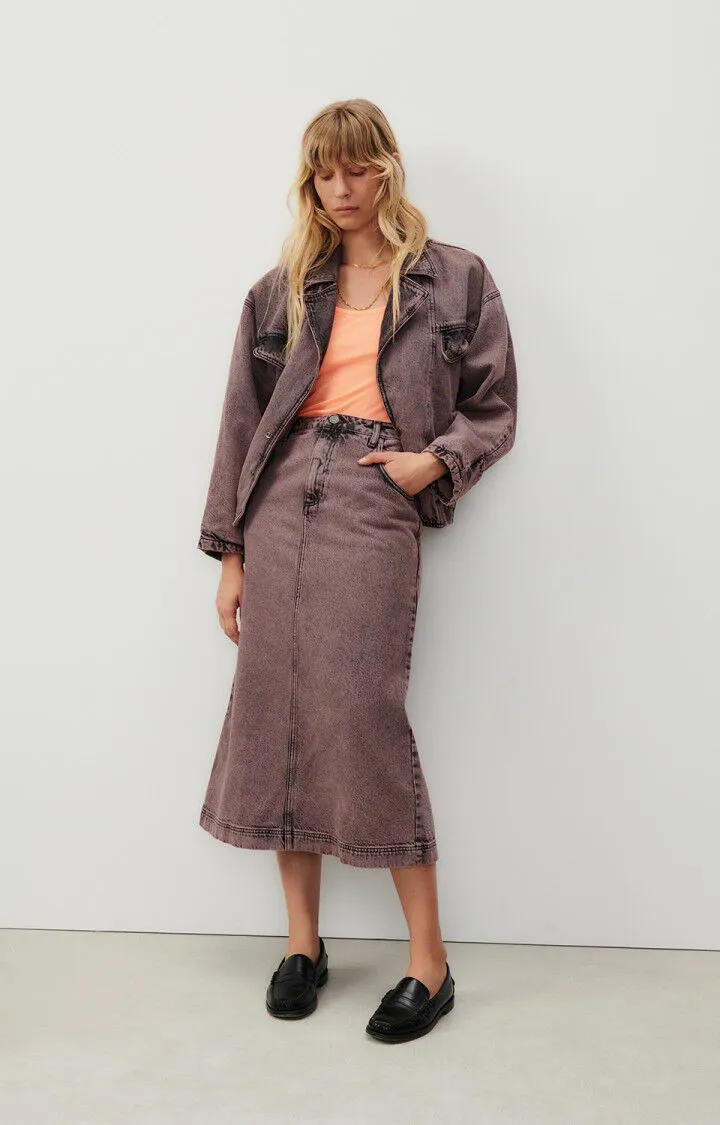 WOMEN'S SKIRT YOPDAY - OVER DYE PINK