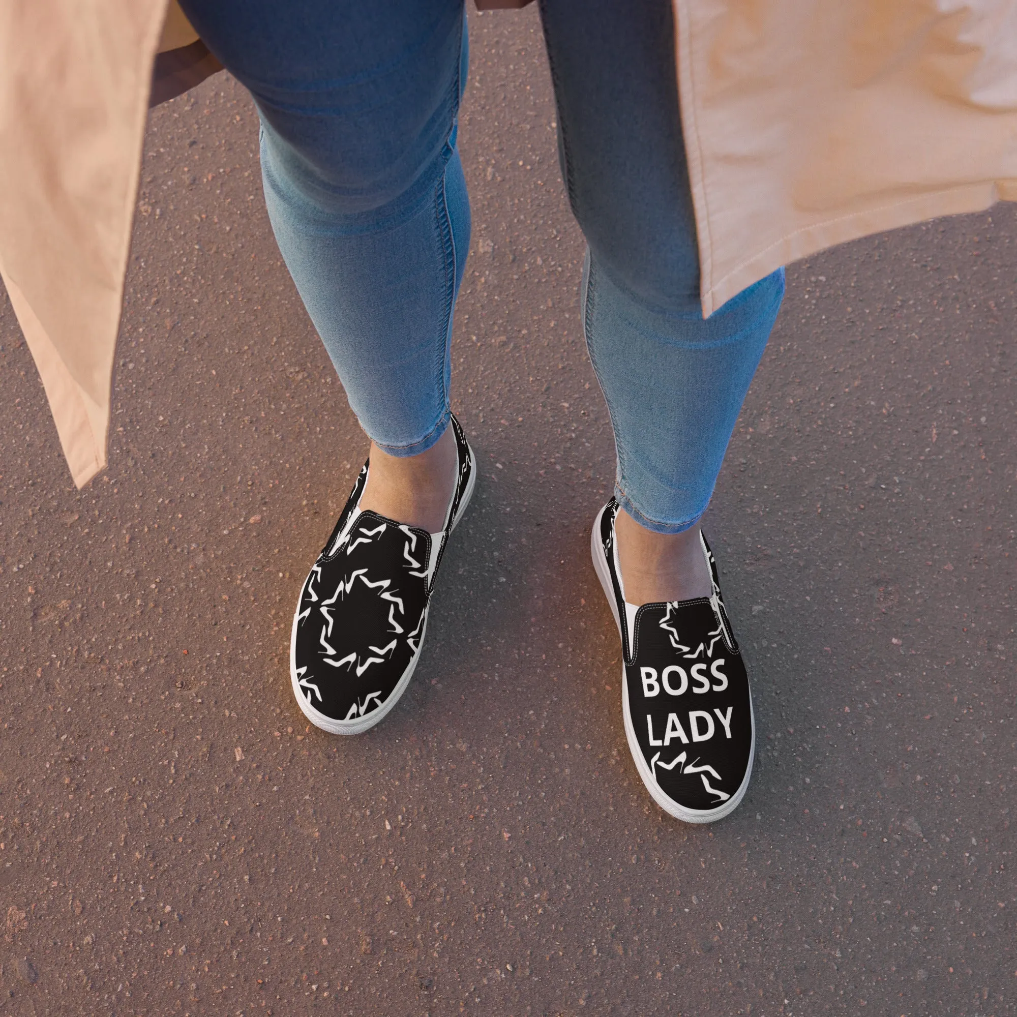 Women’s slip-on canvas shoes 'Boss Lady'