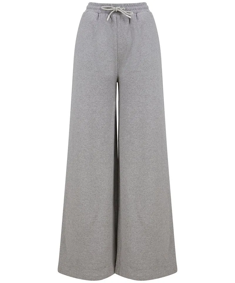Womens Sustainable Fashion Wide Leg Joggers