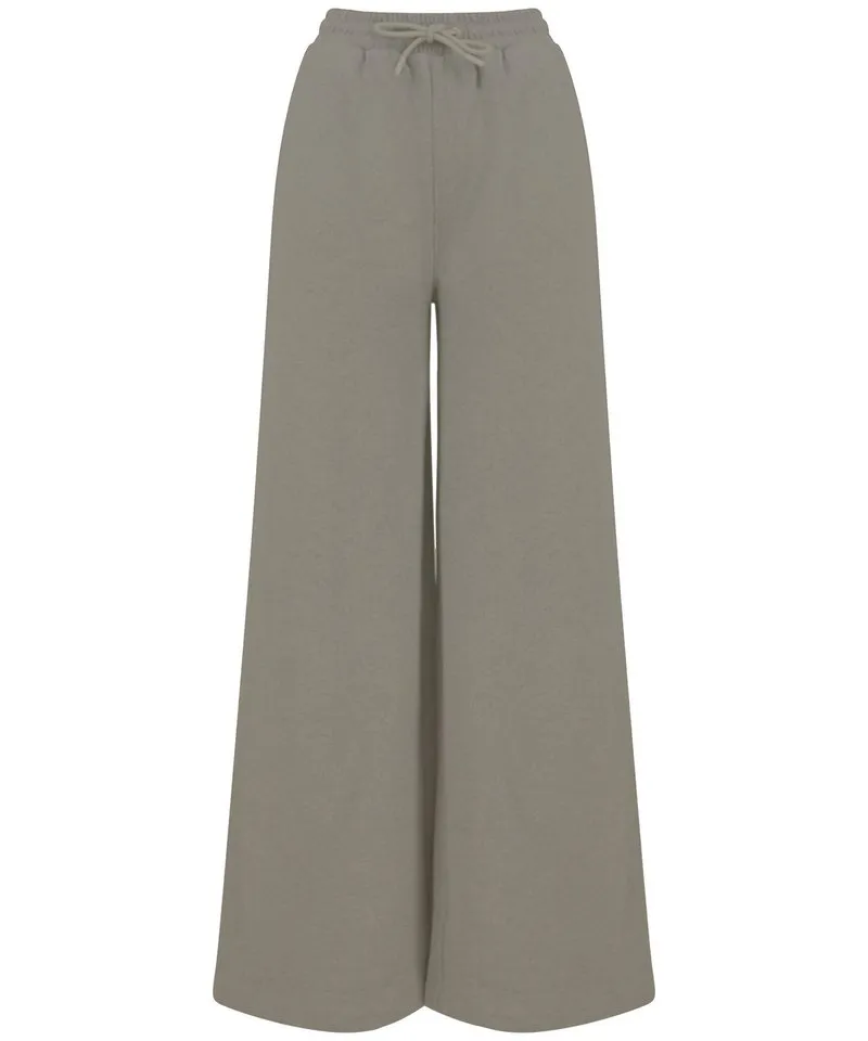 Womens Sustainable Fashion Wide Leg Joggers