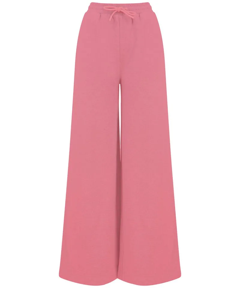 Womens Sustainable Fashion Wide Leg Joggers