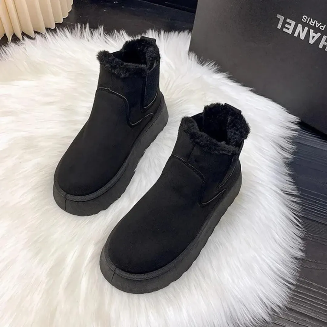 Women's Winter Slip On Boots | Platform