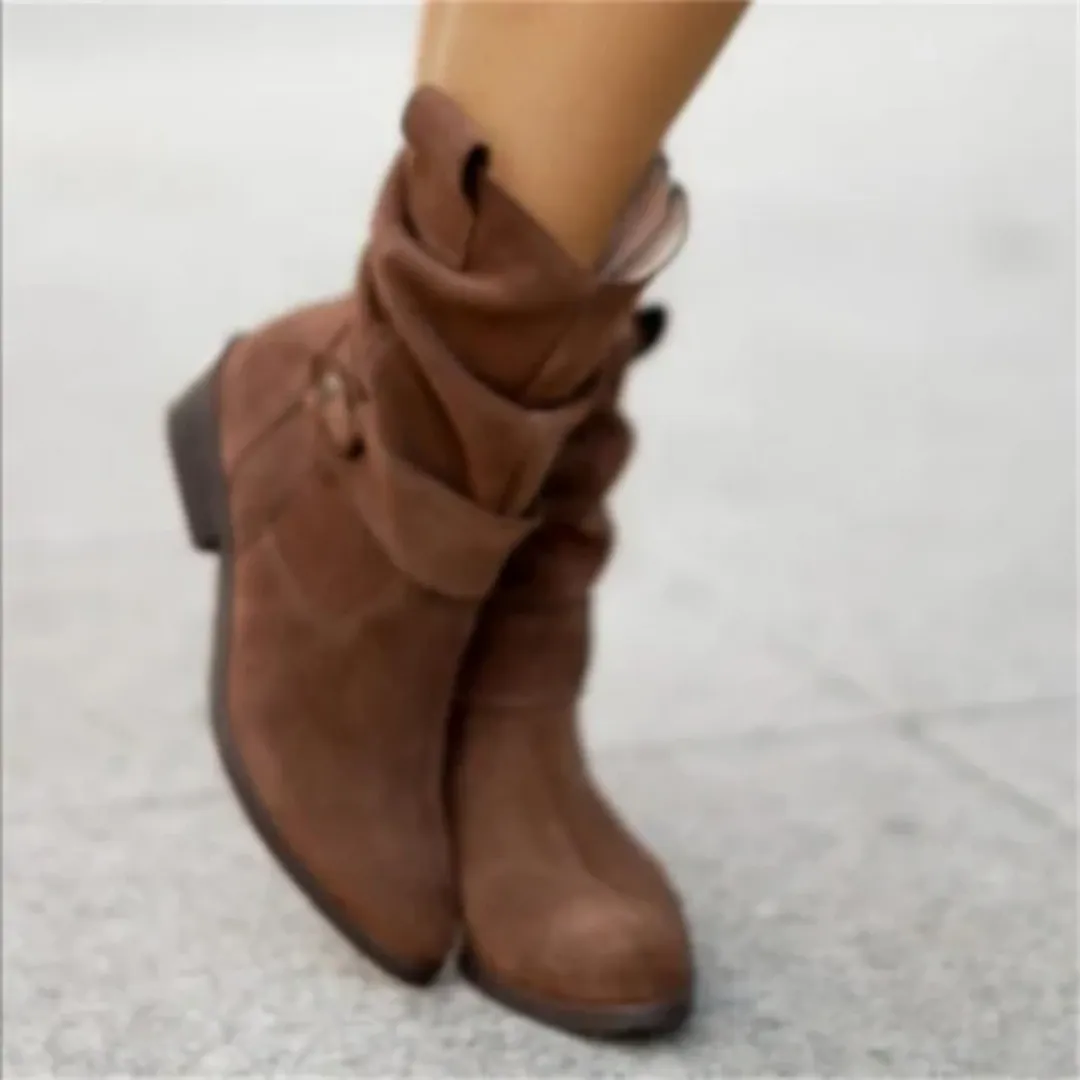 Women's Winter Snow Slip On Boots | Walking