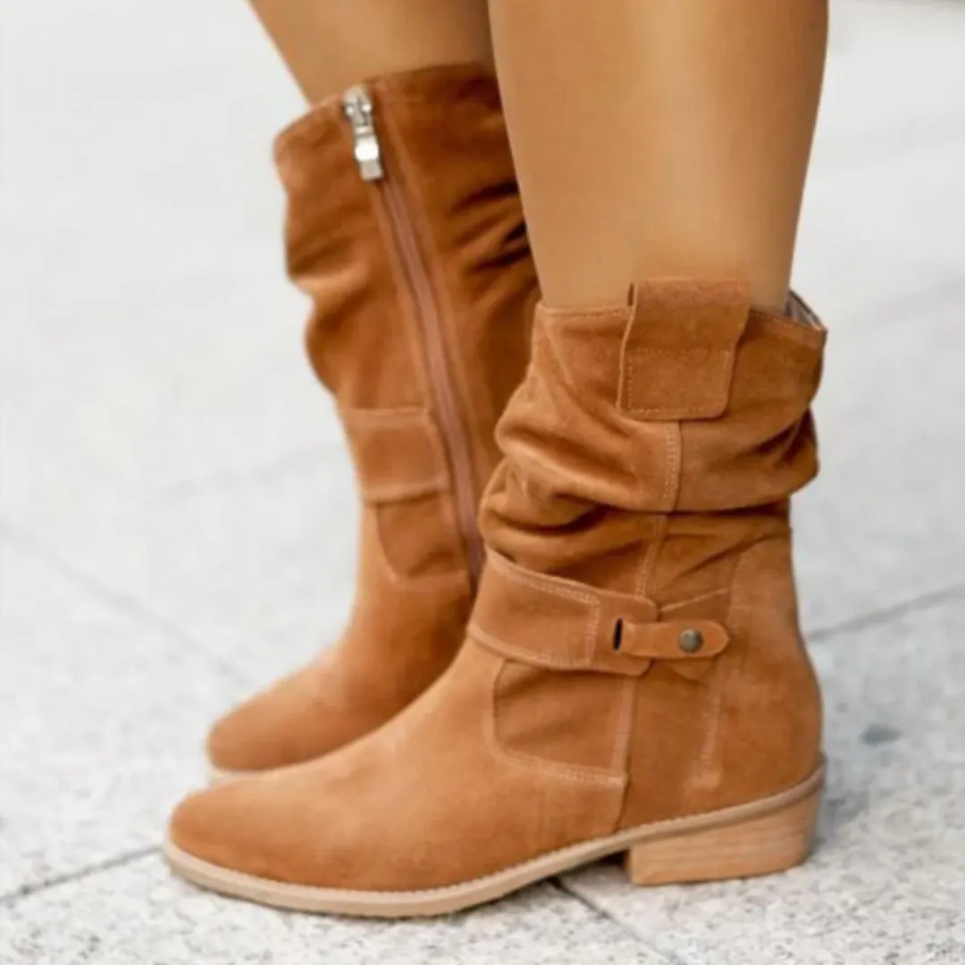 Women's Winter Snow Slip On Boots | Walking