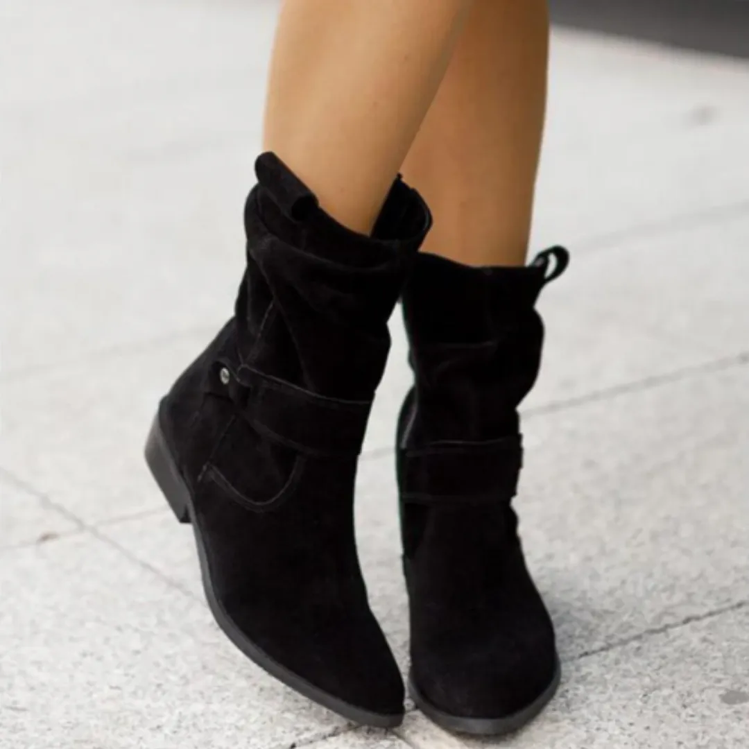 Women's Winter Snow Slip On Boots | Walking