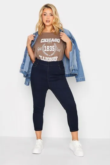 Yours Curve Cropped Jenny Jeggings
