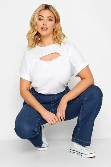 Yours Curve Pull On Bootcut Jegging