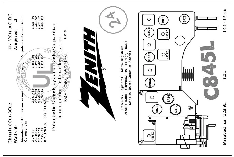 ZENITH-C845L