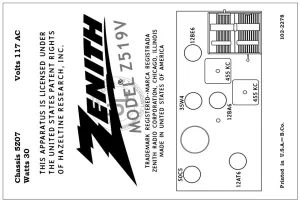 ZENITH-Z519V