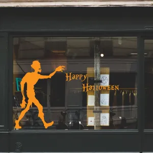 Zombie Set Retail Window Vinyl
