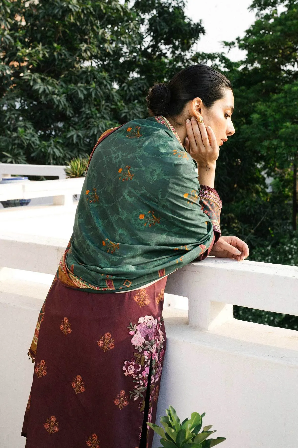 ZW21-5B |  Zara Shahjahan Coco Winter 2021 Collection | Unstitched Embroidered linen Suits