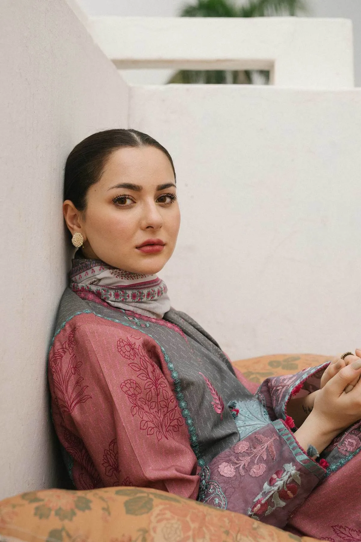 ZW21-6B |  Zara Shahjahan Coco Winter 2021 Collection | Unstitched Embroidered linen Suits